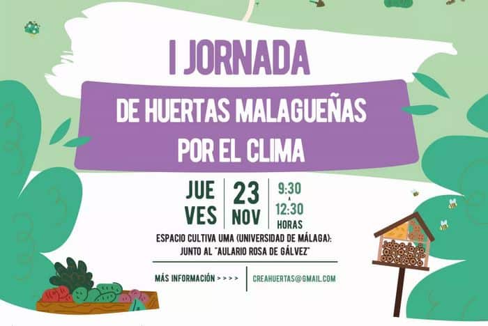 Andalhuerto participa en la I Jornada de Huertas Malagueñas por el Clima